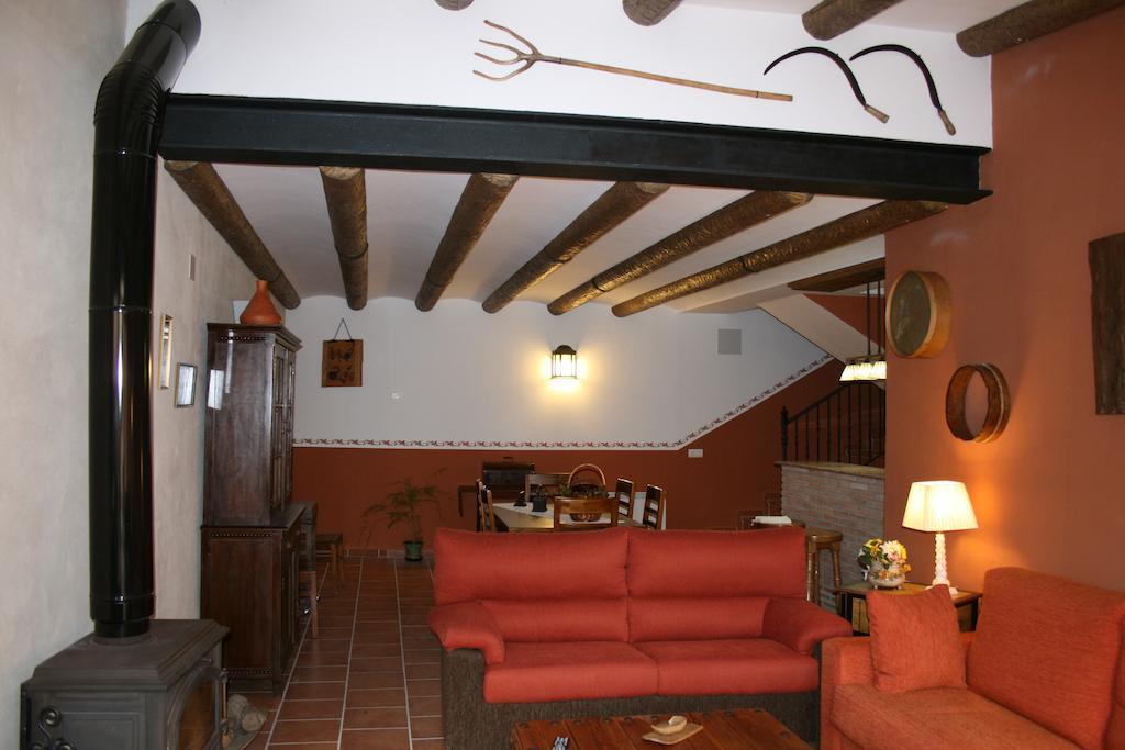 הוילה Villanueva del Rebollar de la Sierra La Casa Del Azafran חדר תמונה